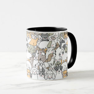 Niedlicher Doodle Tasse