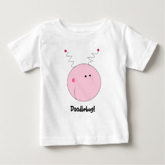 Niedlicher Doodlebug-Cartoon Baby T-shirt
