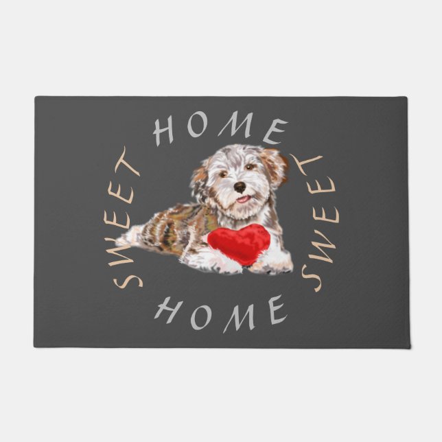 Niedlicher Doormat für Haustiere mit Text Fußmatte (Vorderseite)