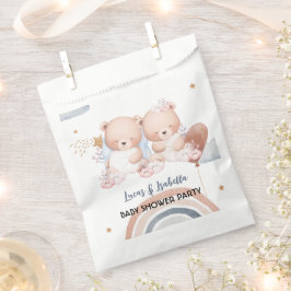 Niedlicher Doppelstar Ballon Babydusche Party Geschenktütchen
