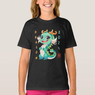 Niedlicher Drache 2024 T-Shirt