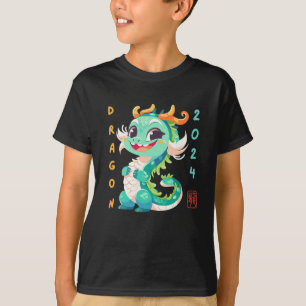 Niedlicher Drache 2024 T-Shirt