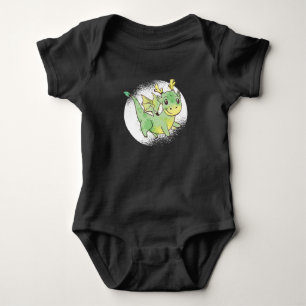 Niedlicher Drache Baby Strampler