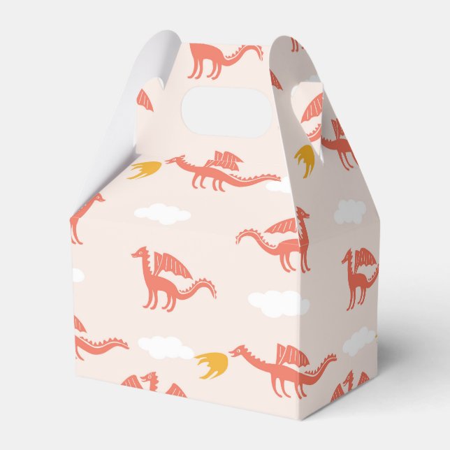 Niedlicher Drache Geschenkschachtel (Vorderseite)