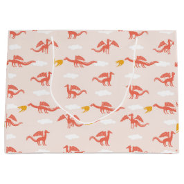 Niedlicher Drache Große Geschenktüte