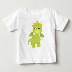 Niedlicher Drache, Kleiner Drache, Grüner Drache,  Baby T-shirt