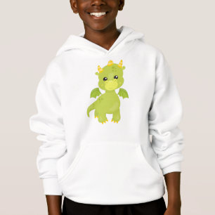 Niedlicher Drache, Kleiner Drache, Grüner Drache,  Hoodie
