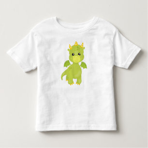 Niedlicher Drache, Kleiner Drache, Grüner Drache,  Kleinkind T-shirt