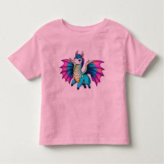 niedlicher Drache Kleinkind T-shirt