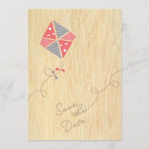 Niedlicher Drachen Save the Date