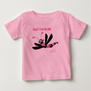 Niedlicher Dragonfly Tutu Bodysuit Baby T-shirt