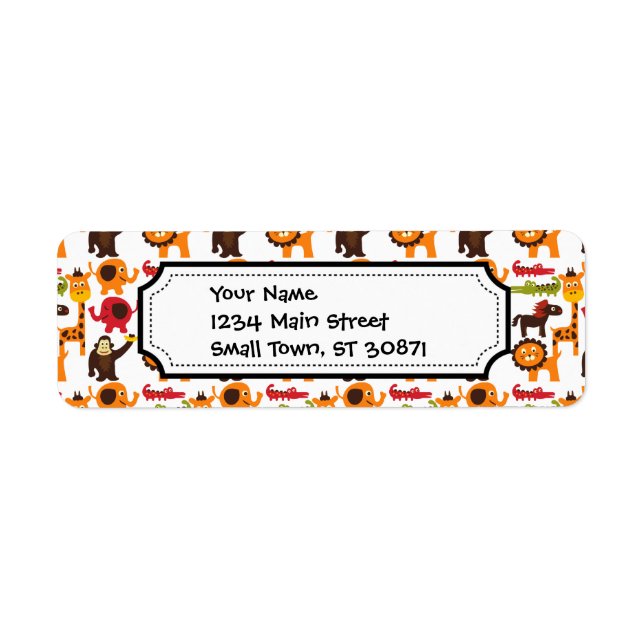 Niedlicher Dschungel Dorf Safari (Vorne)