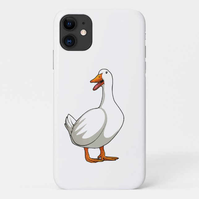 Niedlicher Duck Design Men Waterfowl Bird Pet Ente Case-Mate iPhone Hülle (Rückseite)