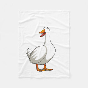 Niedlicher Duck Design Men Waterfowl Bird Pet Ente Fleecedecke