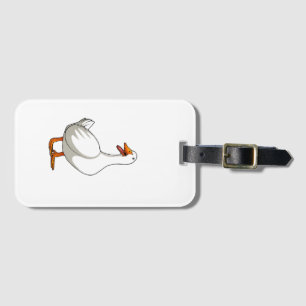 Niedlicher Duck Design Men Waterfowl Bird Pet Ente Gepäckanhänger