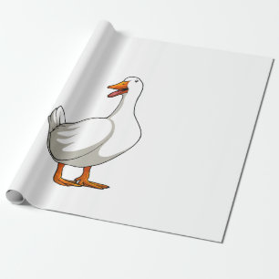 Niedlicher Duck Design Men Waterfowl Bird Pet Ente Geschenkpapier