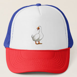 Niedlicher Duck Design Men Waterfowl Bird Pet Ente Truckerkappe