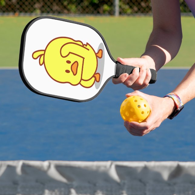 Niedlicher Duckkautschuk Pickleball Schläger (InSitu)