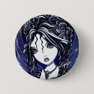 Niedlicher dunkler eleganter Feen-Knopf Athene Button