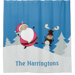 Niedlicher Duschvorhang des individuellen Namens S