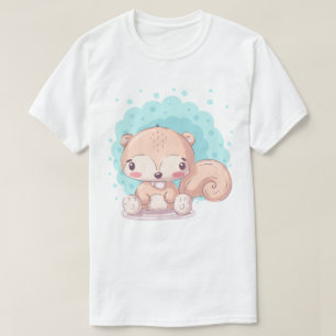 Niedlicher Eichhörnchen-T - Shirt