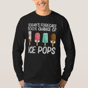 Niedlicher Eis Pop für Männer Eiscreme, gefroren T-Shirt