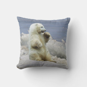 Niedlicher Eisbär Kissen
