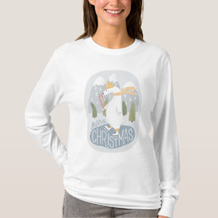 Niedlicher Eisbär. Wintertier T-Shirt