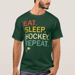 Niedlicher Eishockey für Herren Frauenhockey Lover T-Shirt