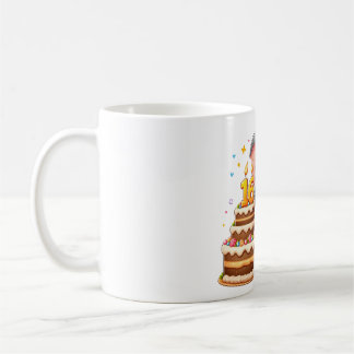 Niedlicher Elefant 16. Geburtstag Kaffeetasse