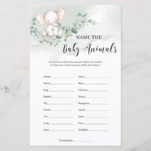 Niedlicher Elefant des Babys