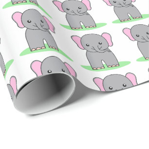 Niedlicher Elefant Geschenkpapier