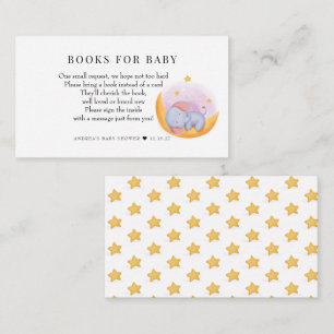 Niedlicher Elefant   Kinderdusche   Buchanfrage Begleitkarte