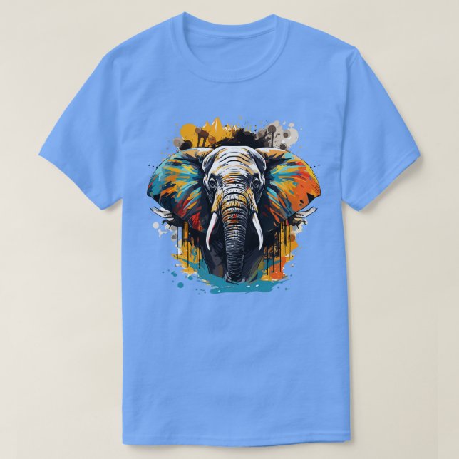 Niedlicher Elefant T-Shirt (Design vorne)