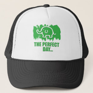 niedlicher Elefant Truckerkappe
