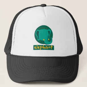 niedlicher Elefant Truckerkappe