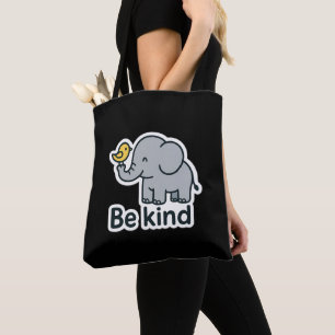 Niedlicher Elefant und Vogelaufkleber