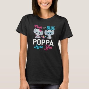 Niedlicher Elefantenbewahrer des Geschlechts Poppa T-Shirt