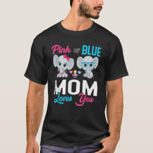Niedlicher Elefantenhalter der Lieben der geschlec T-Shirt