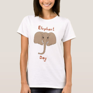 Niedlicher Elefantentag T - Shirt