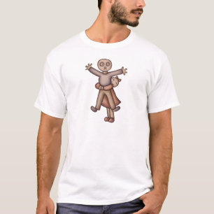 Niedlicher Emo Cartoon des Mädchens Jungen T-Shirt