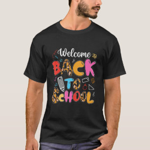 Niedlicher Empfang am ersten Schultag T-Shirt