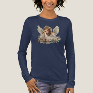 Niedlicher Engel / Cherub / Guardian Angel Tri-Blend Shirt