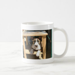 Niedlicher Englisch-Stier-Terrier-Welpe Kaffeetasse