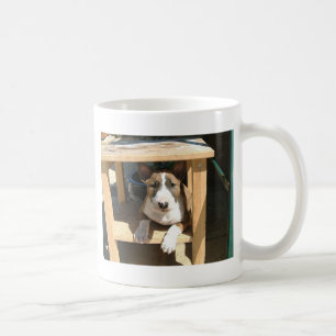 Niedlicher Englisch-Stier-Terrier-Welpe Kaffeetasse