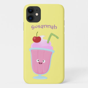 Niedlicher Erdbeereis Sundae Cartoon Case-Mate iPhone Hülle