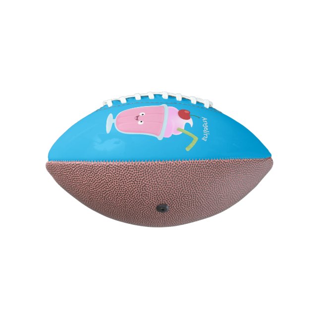 Niedlicher Erdbeereis Sundae Cartoon Football (Gedreht 270)