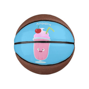 Niedlicher Erdbeereis Sundae Cartoon Mini Basketball