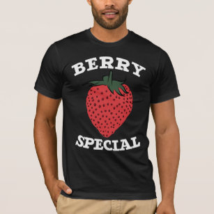 Niedlicher Erdbeeren Berry Obstes Feinschmecker T-Shirt