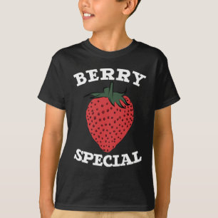 Niedlicher Erdbeeren Berry Obstes Feinschmecker T-Shirt